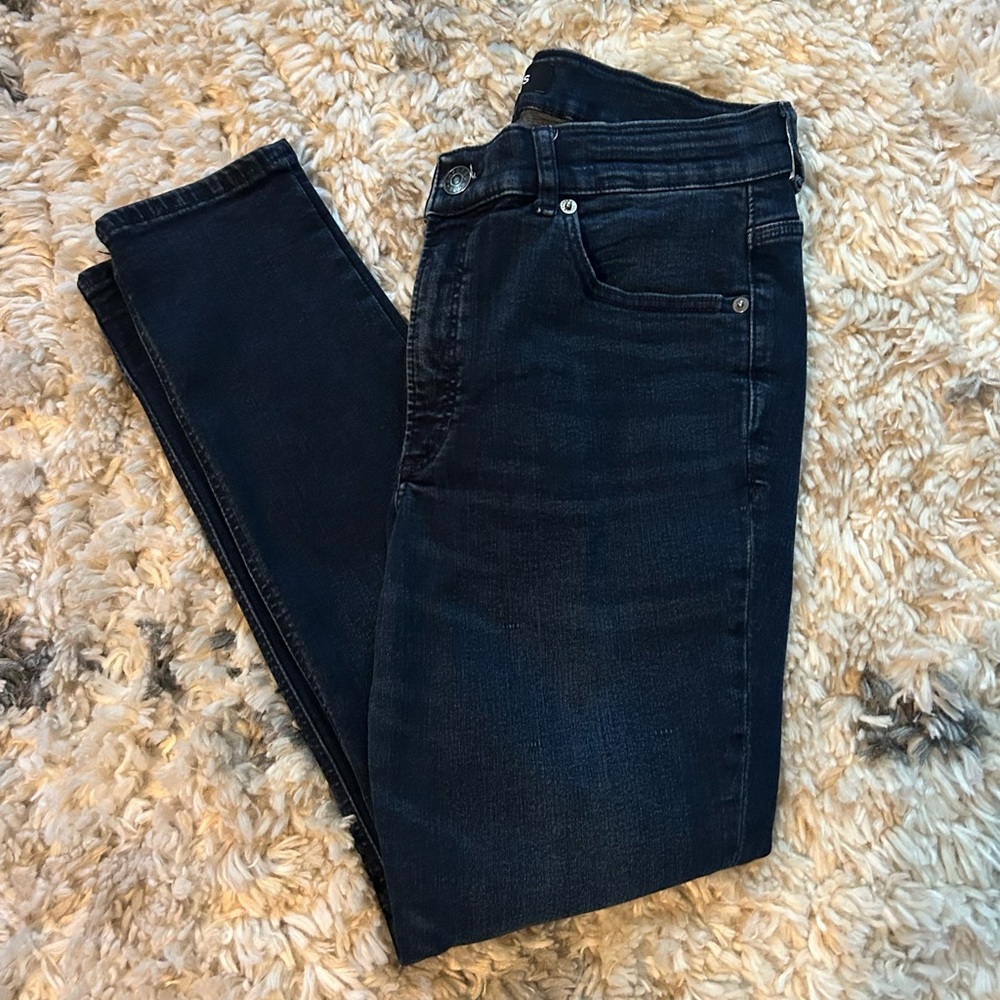 Express Dark Blue Denim Jeans